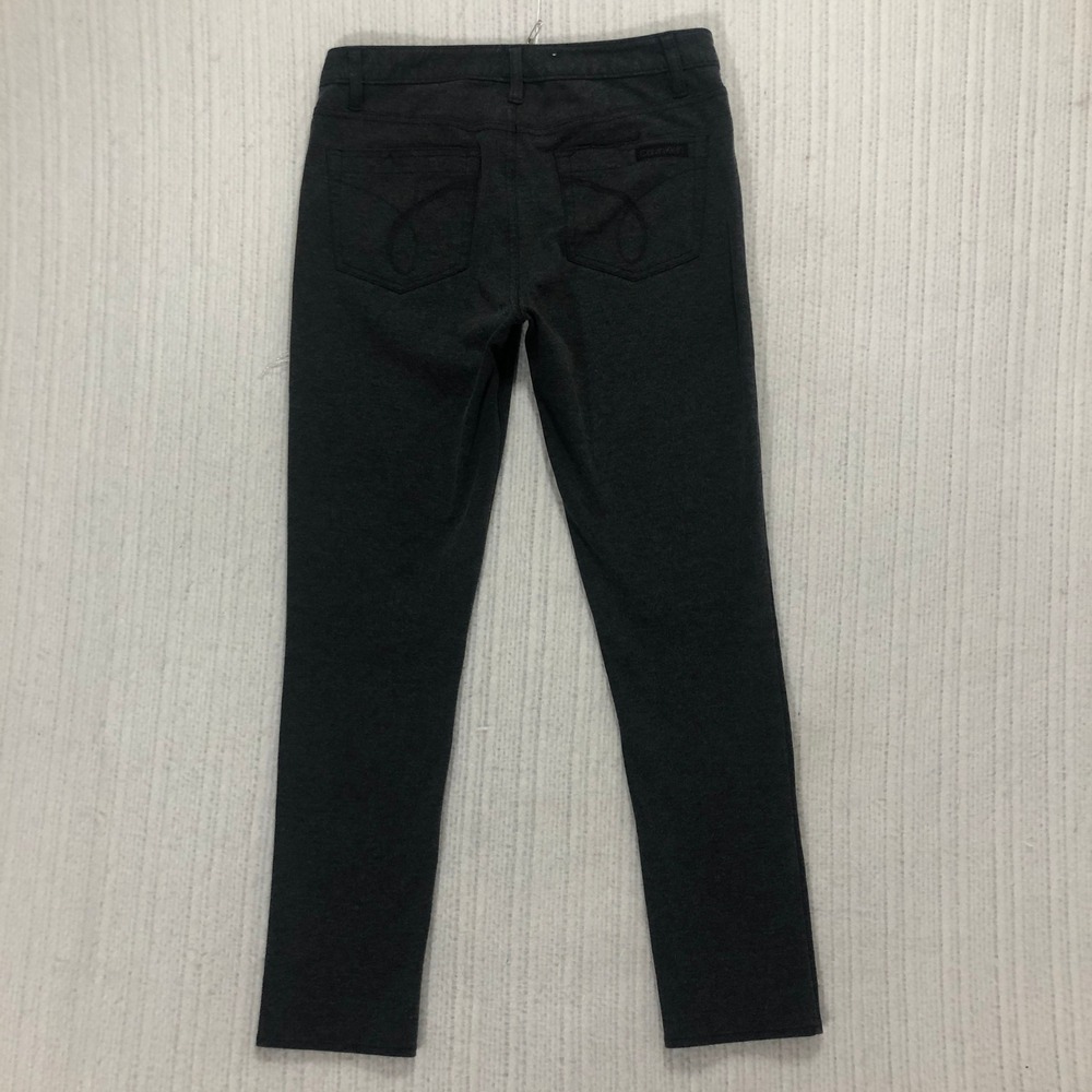 Calvin Klein Jeans Womens Dark Gray Stretch Skinny Pants‎ Size 8 - Picture 4 of 6